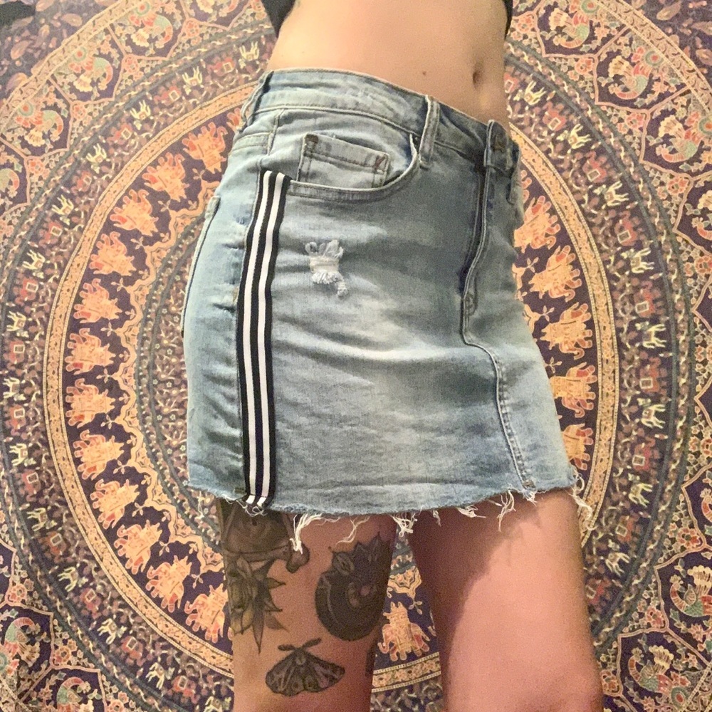 Jean skirt